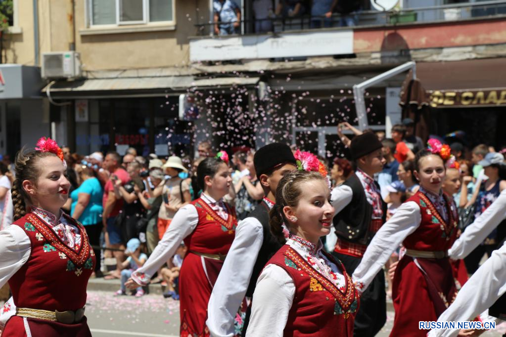 Казанлык Болгария фестиваль роз